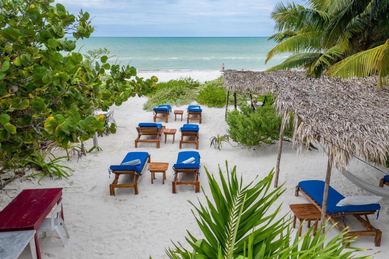 Casa Mate Beachfront Cabanas 엘 쿠요 외부 사진