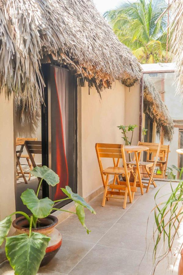 Casa Mate Beachfront Cabanas 엘 쿠요 외부 사진