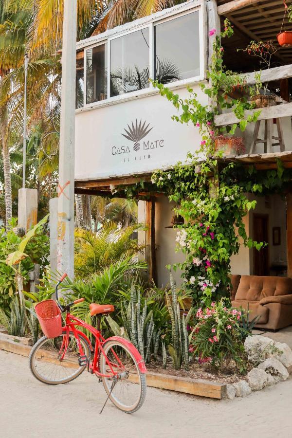 Casa Mate Beachfront Cabanas 엘 쿠요 외부 사진