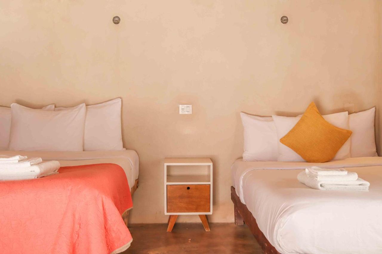 Casa Mate Beachfront Cabanas 엘 쿠요 외부 사진