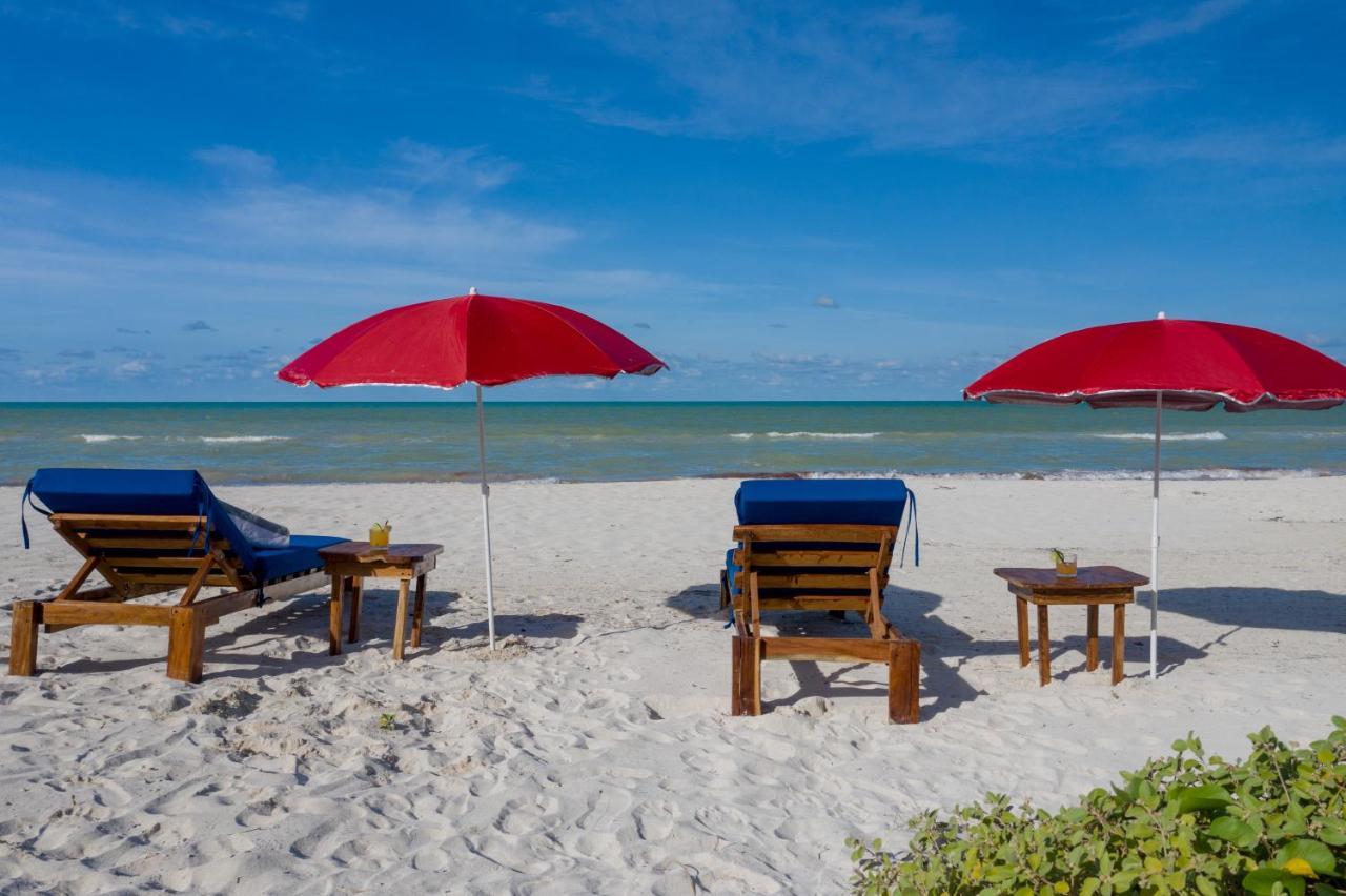 Casa Mate Beachfront Cabanas 엘 쿠요 외부 사진