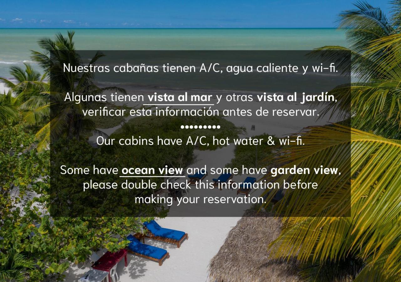 Casa Mate Beachfront Cabanas 엘 쿠요 외부 사진